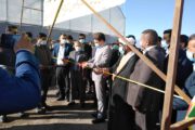 افتتاح یک طرح گلخانه هیدروپونیک در مجتمع گلخانه ای روداب نرماشیر