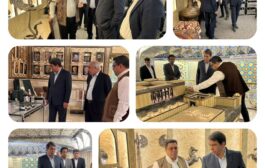 بازدید استاندار کرمان از خانه صنایع دستی «تلفیق هنر»