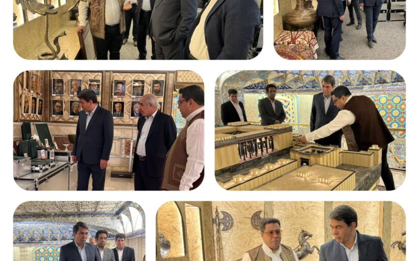 بازدید استاندار کرمان از خانه صنایع دستی «تلفیق هنر»