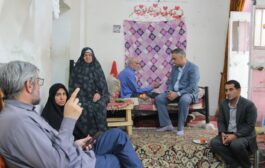 دیدار مدیر کل بنیاد شهید و امور ایثارگران استان کرمان از خانواده شهدا و ایثارگران رابر