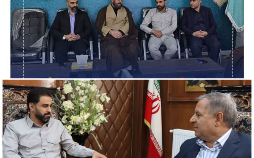 دیدار سرپرست مجتمع مس درآلو با امام جمعه و فرماندار شهرستان بردسیر