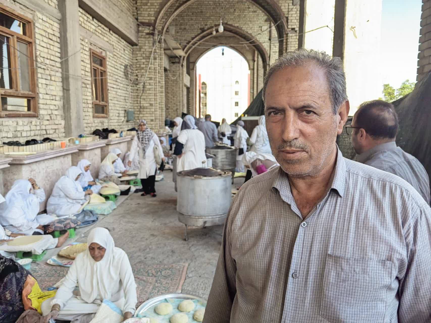 طعم نان کرمانی ها در نجف اشرف