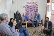 دیدار مدیر کل بنیاد شهید و امور ایثارگران استان کرمان از خانواده شهدا و ایثارگران رابر