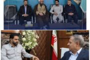 دیدار سرپرست مجتمع مس درآلو با امام جمعه و فرماندار شهرستان بردسیر